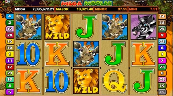 Mega Moolah Slots by Microgaming