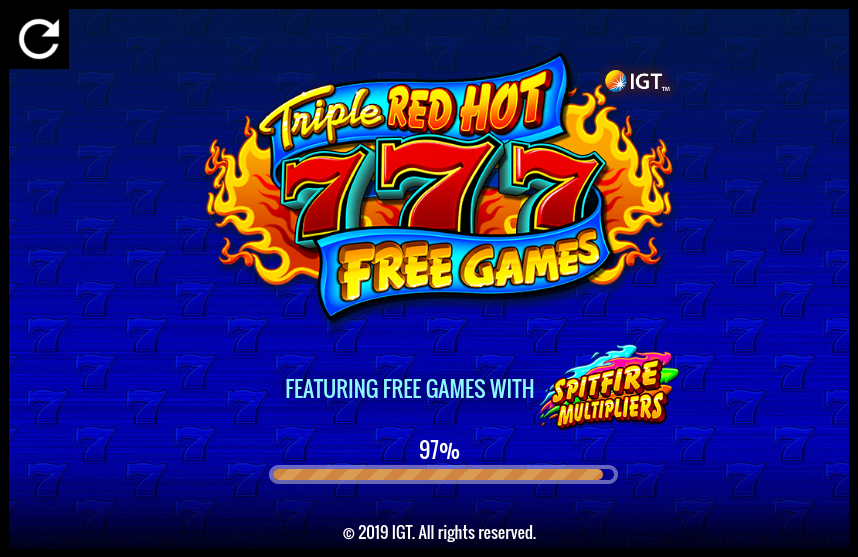 Triple Red Hot 777 Slots by IGT